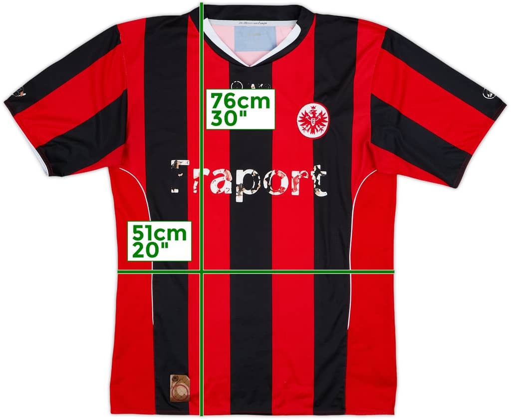 2010-12 Eintracht Frankfurt Home Shirt - 3/10 - (M)