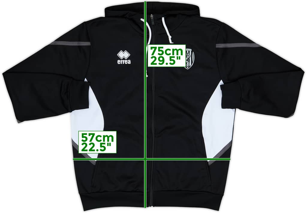 2013-14 Cesena Errea Hooded Track Jacket - 8/10 - (L)