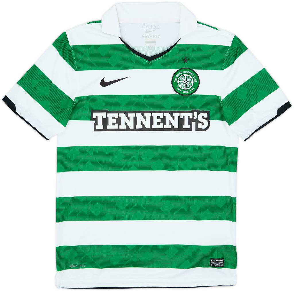2010-12 Celtic Home Shirt - 8/10 - (S)