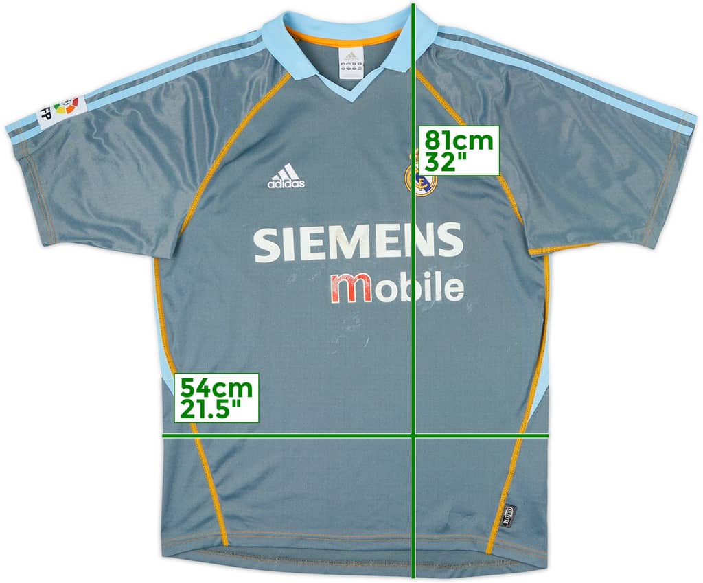 2003-04 Real Madrid Third Shirt - 5/10 - (M)