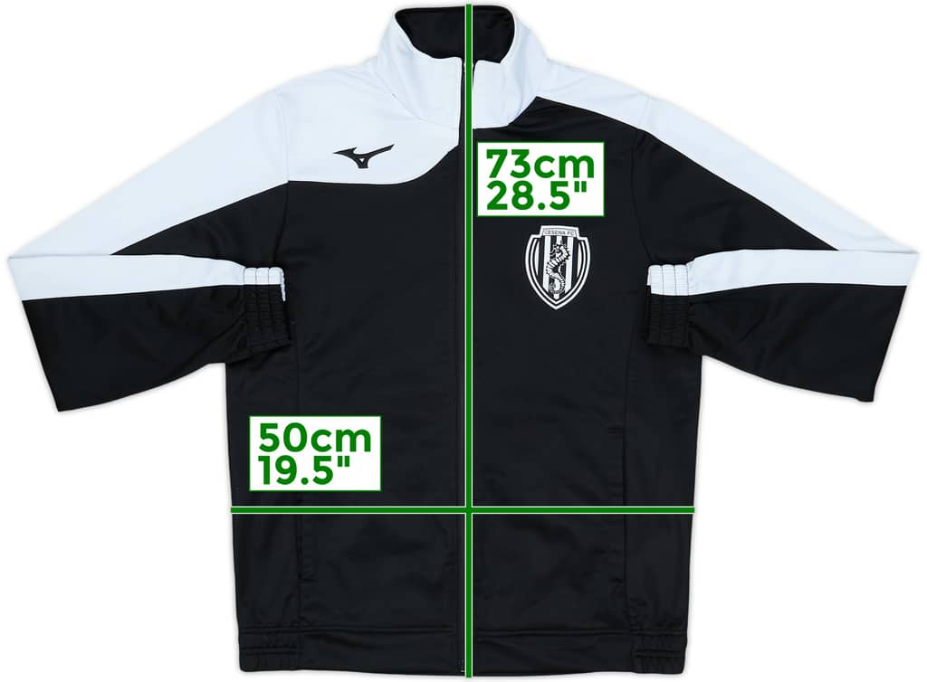 2018-19 Cesena Mizuno Track Jacket - 7/10 - (S)