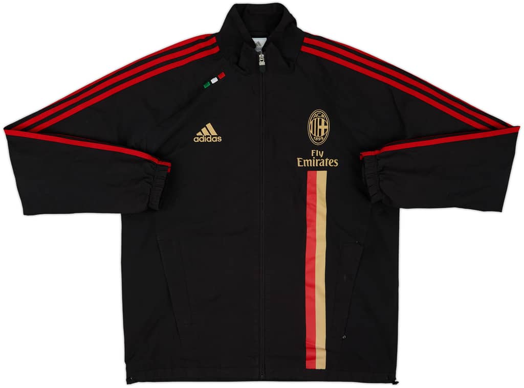 2011-12 AC Milan adidas Track Jacket - 8/10 - (L)