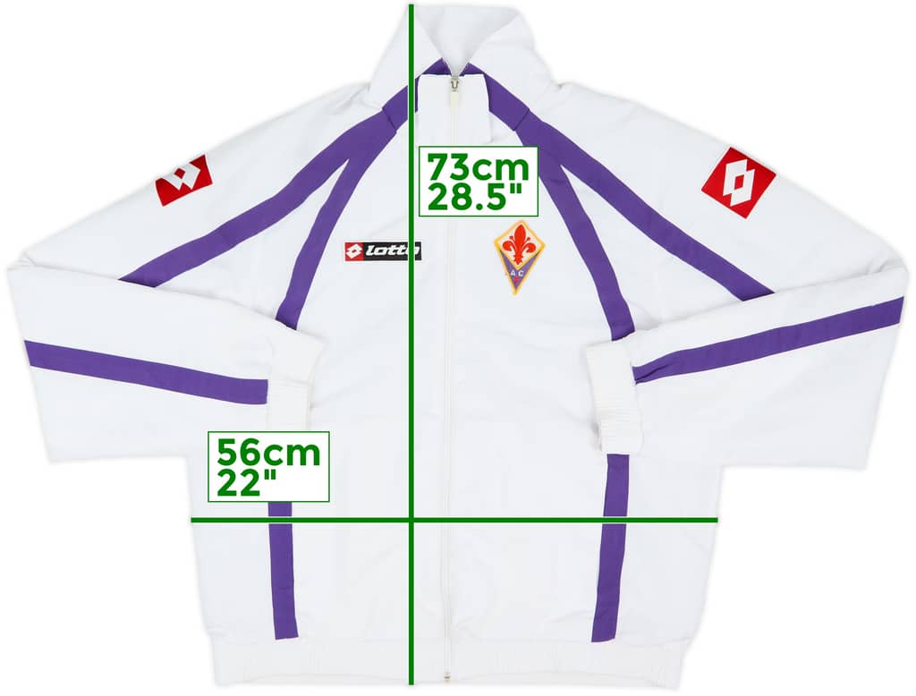 2005-06 Fiorentina Lotto Track Jacket - 8/10 - (M)