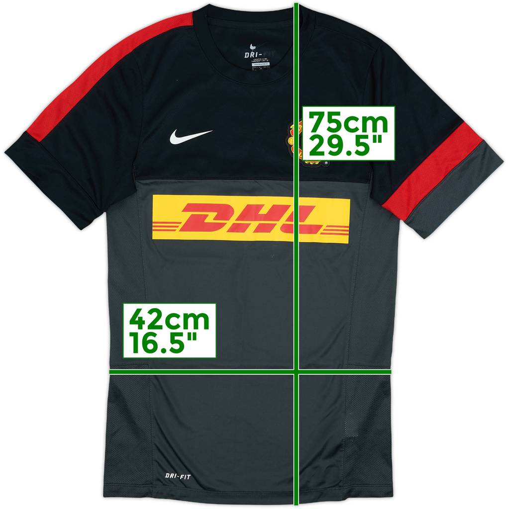 2012-13 Manchester United Nike Training Shirt - 8/10 - (S)