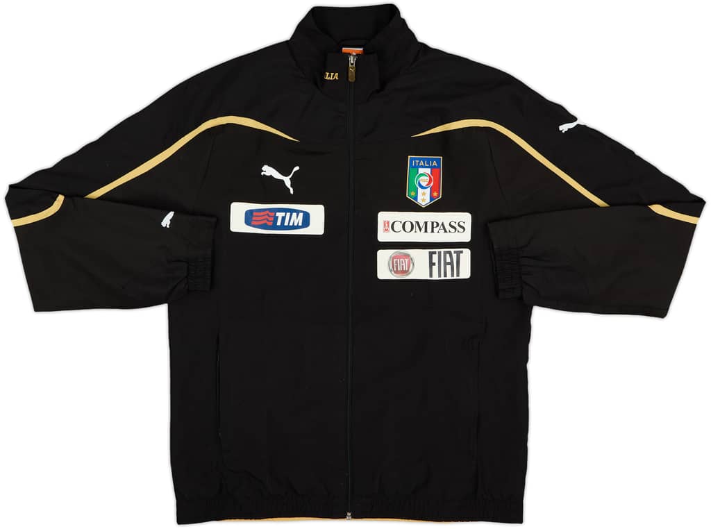 2010-12 Italy Player Issue Puma Track Jacket - 10/10 - (M)