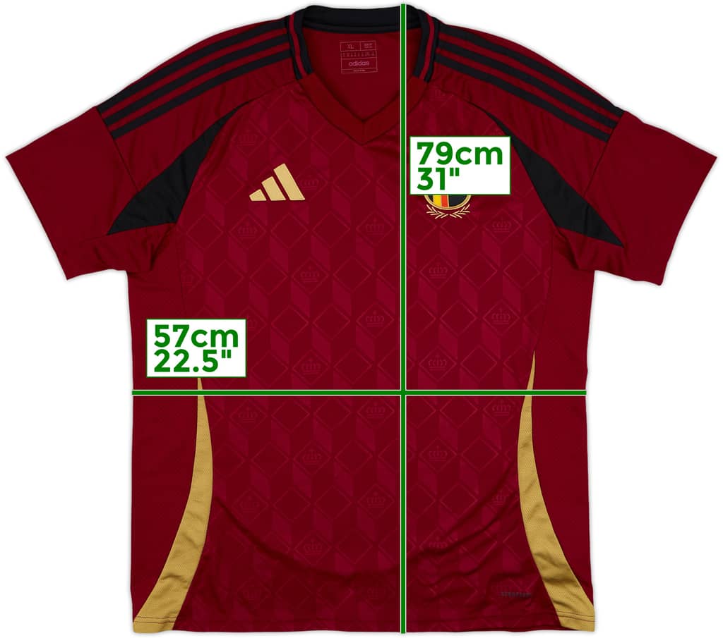 2024-25 Belgium Home Shirt - 8/10 - (XL)