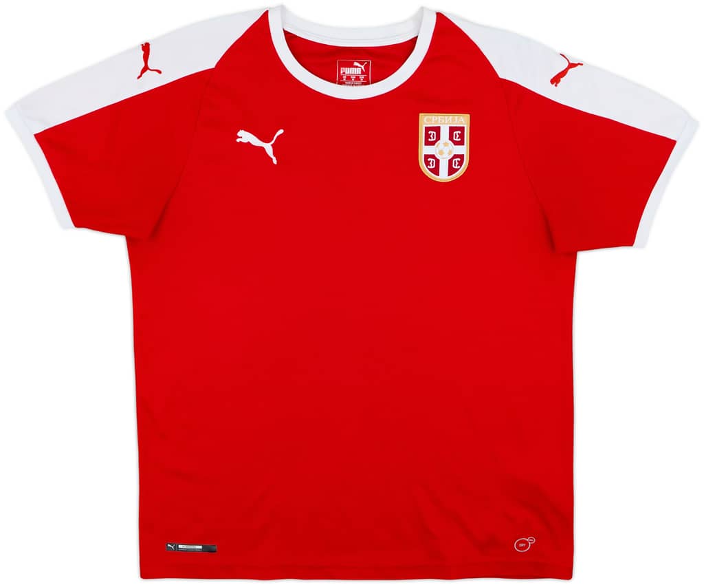 2018-19 Serbia Home Shirt - 8/10 - (M)