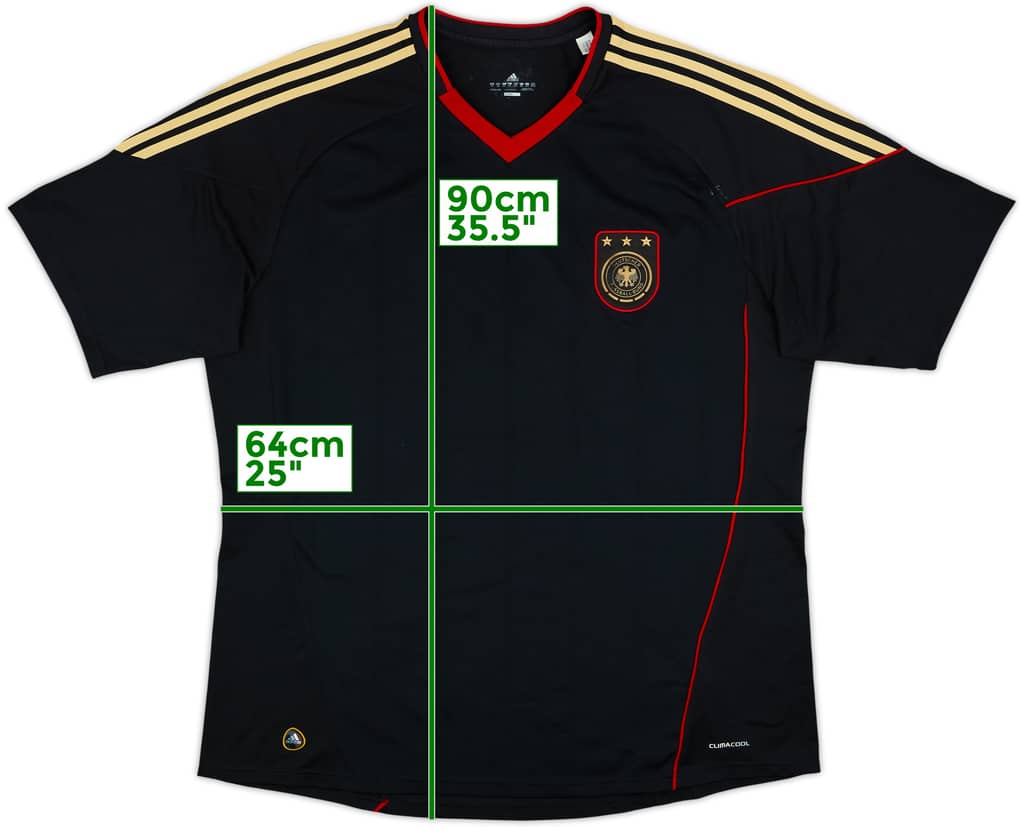2010-11 Alemania Camiseta Visitante - 7/10 - (3XL)