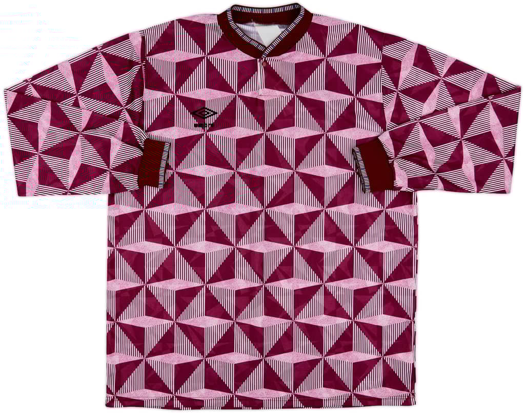 1990s Umbro Template L/S Shirt - 8/10 - (XXL)