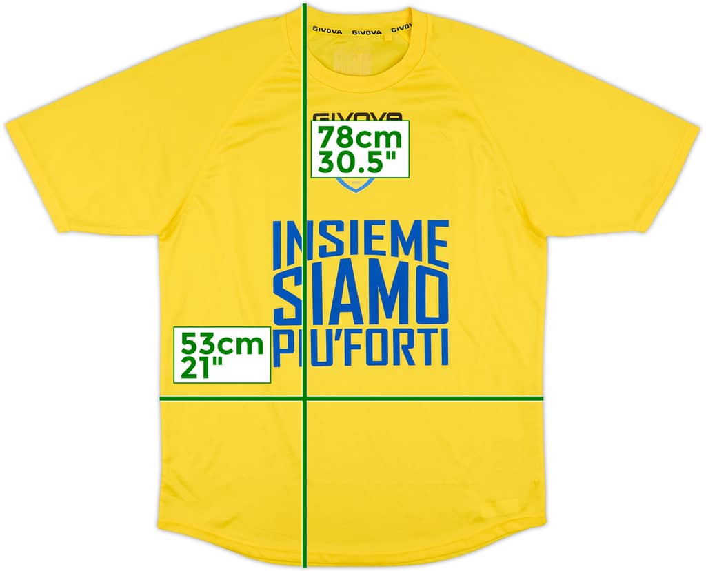2016-17 Chievo Verona Givova Training Shirt - 10/10 - (L)