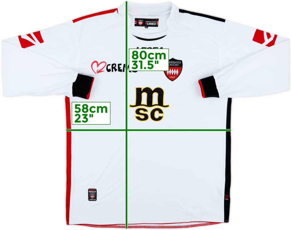 2008-09 Sorrento Away L/S Shirt - 6/10 - (XL)