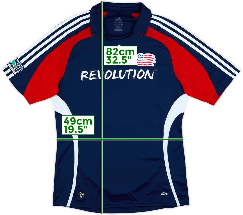 2007 New England Revolution Home Shirt - 5/10 - (L)
