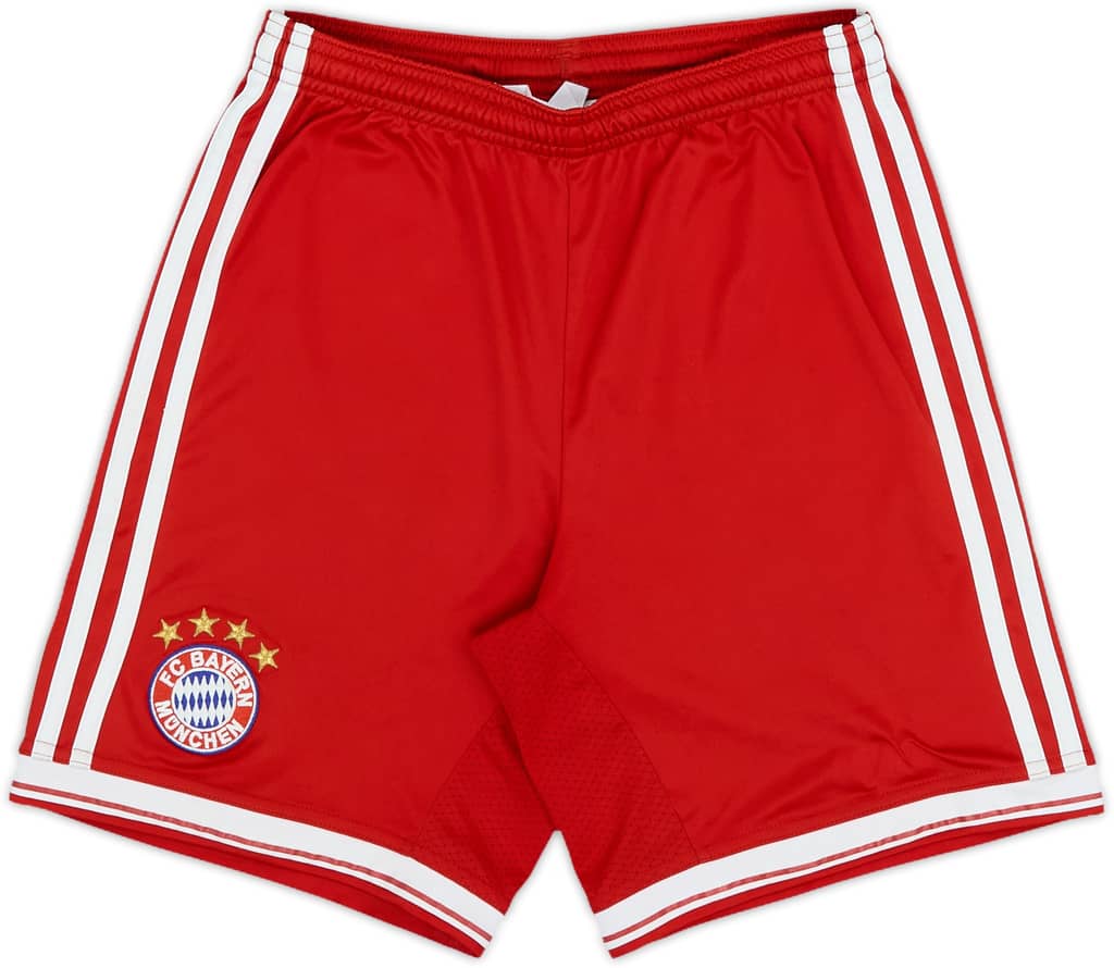2013-14 Bayern Munich Home Shorts - 9/10 - (M.Boys)