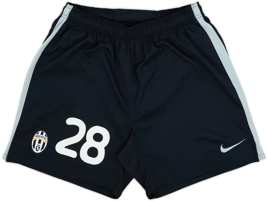 2009-10 Juventus Player Issue Away Shorts #28 (Diego) - 9/10 - (M)