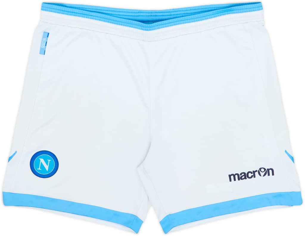 2013-14 Napoli Home Shorts - 4/10 - (M)