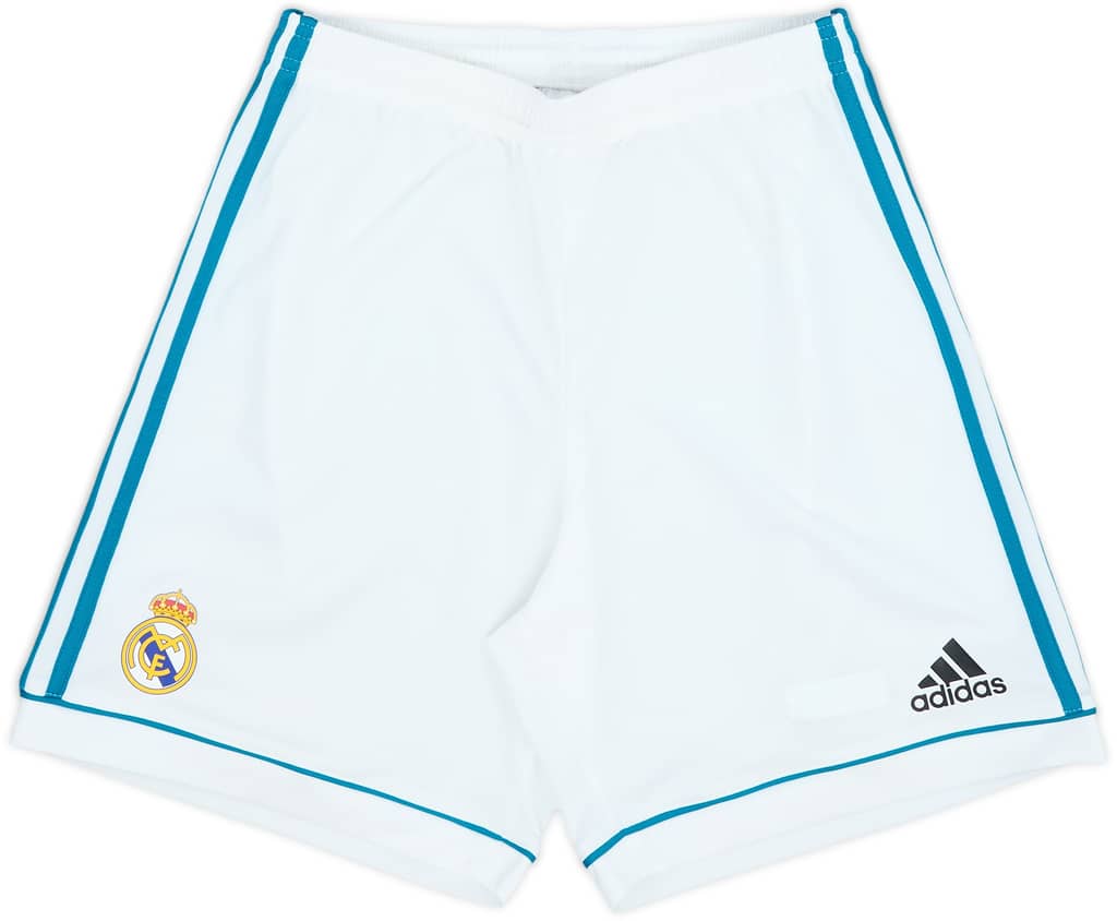 2017-18 Real Madrid Foundation Home Shorts - 9/10 - (S)