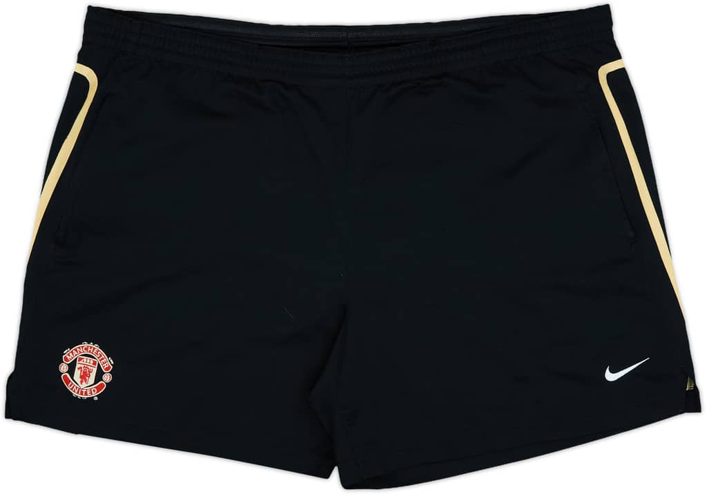 2006-07 Manchester United Nike Training Shorts - 9/10 - (XXL)