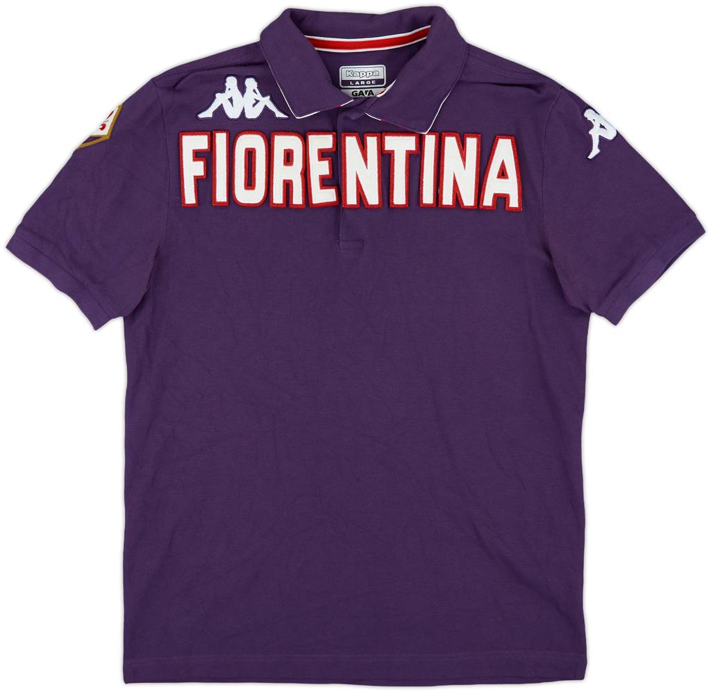 2021-22 Fiorentina Kappa Polo Shirt - 8/10 - (L)