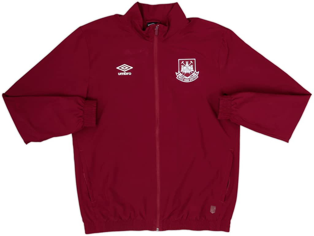 2015-16 West Ham Umbro Track Jacket - 8/10 - (L)
