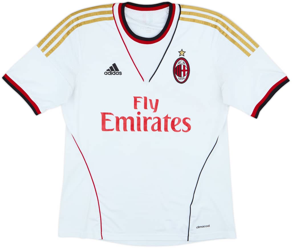 2013-14 AC Milan Camiseta Visitante - 5/10 - (M)