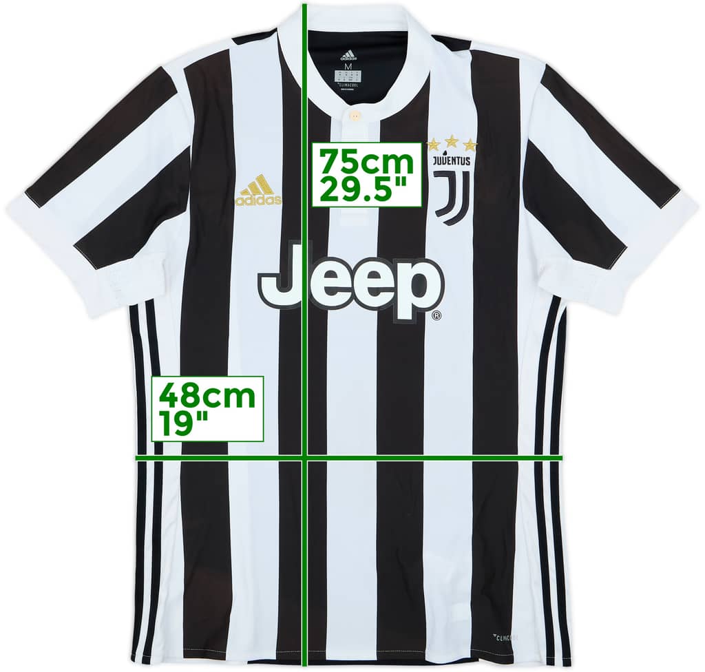 2017-18 Juventus Home Shirt - 6/10 - (M)