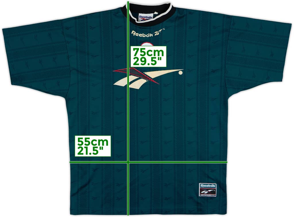 1996-97 Liverpool Reebok Training Shirt - 5/10 - (L)