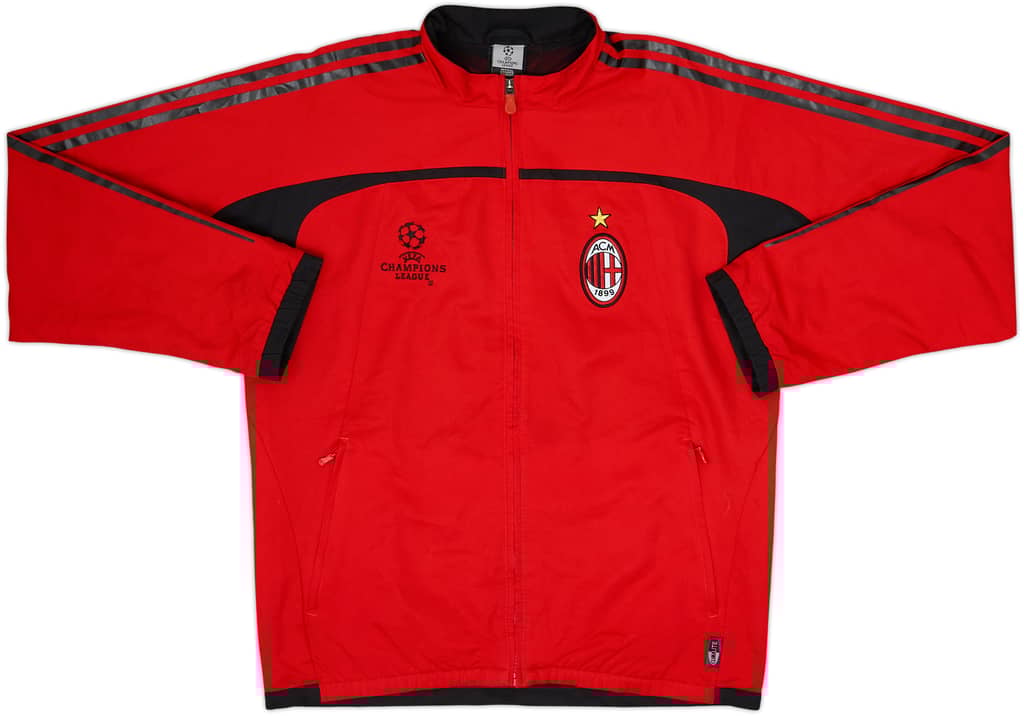 2004-05 AC Milan adidas CL Track Jacket - 8/10 - (S)