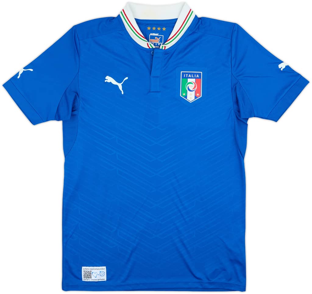 2012-13 Italy Home Shirt - 8/10 - (S)