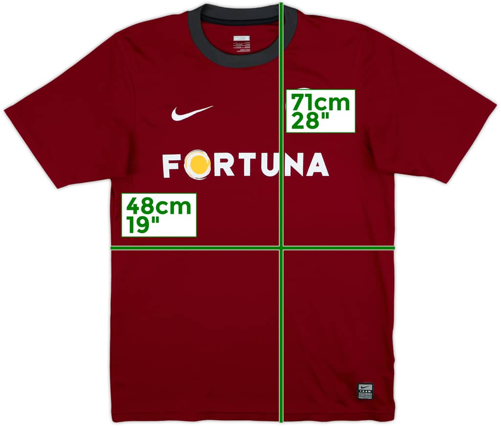 2009-11 Sparta Prague Home Shirt - 8/10 - (S)