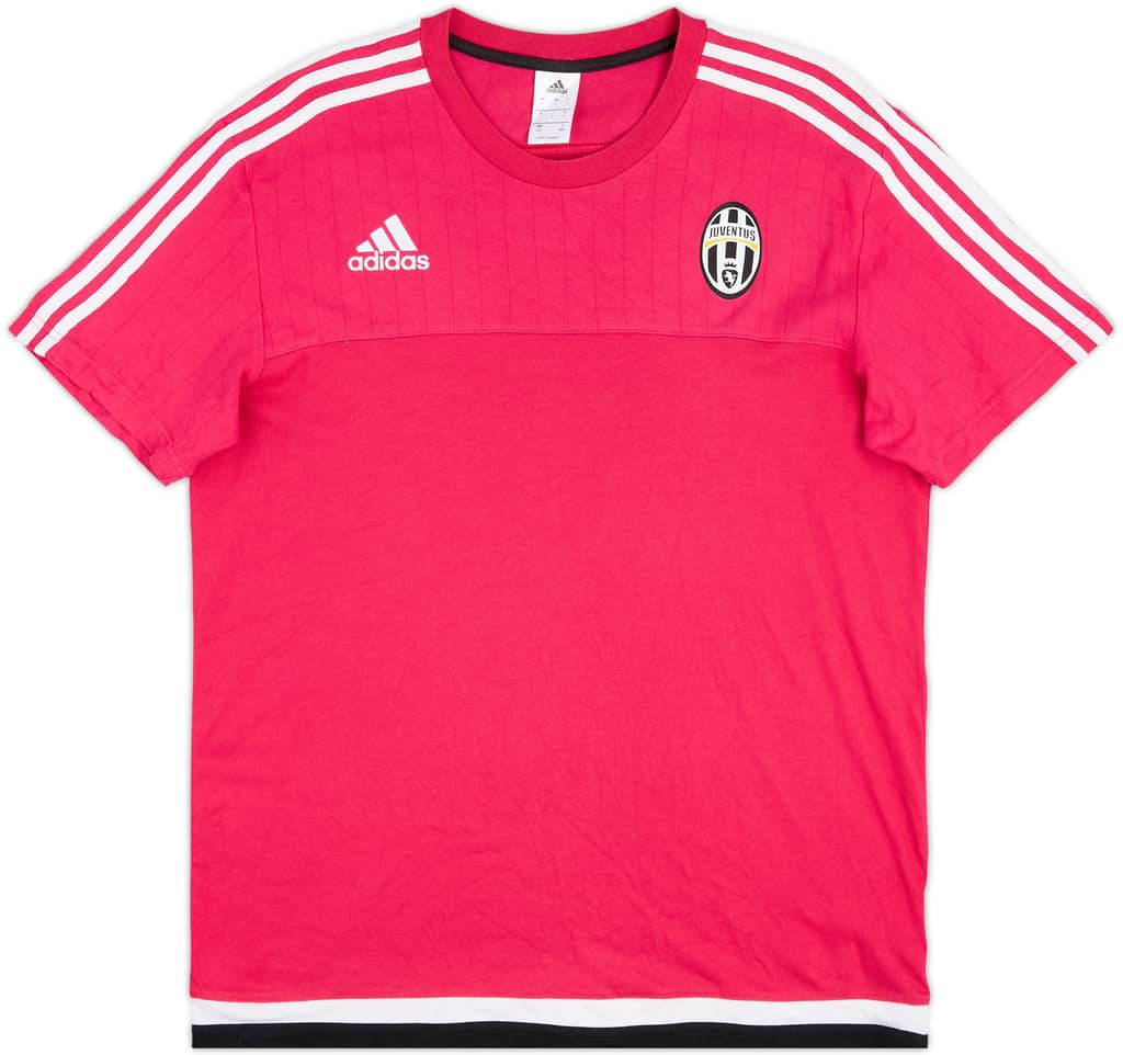 2015-16 Juventus adidas Cotton Tee - 8/10 - (L)