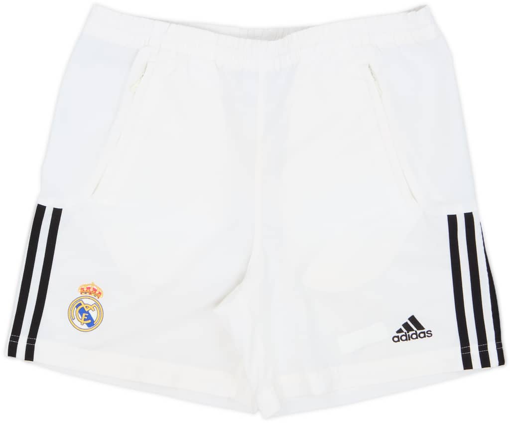 2008-09 Real Madrid adidas Training Shorts - 9/10 - (L.Boys)