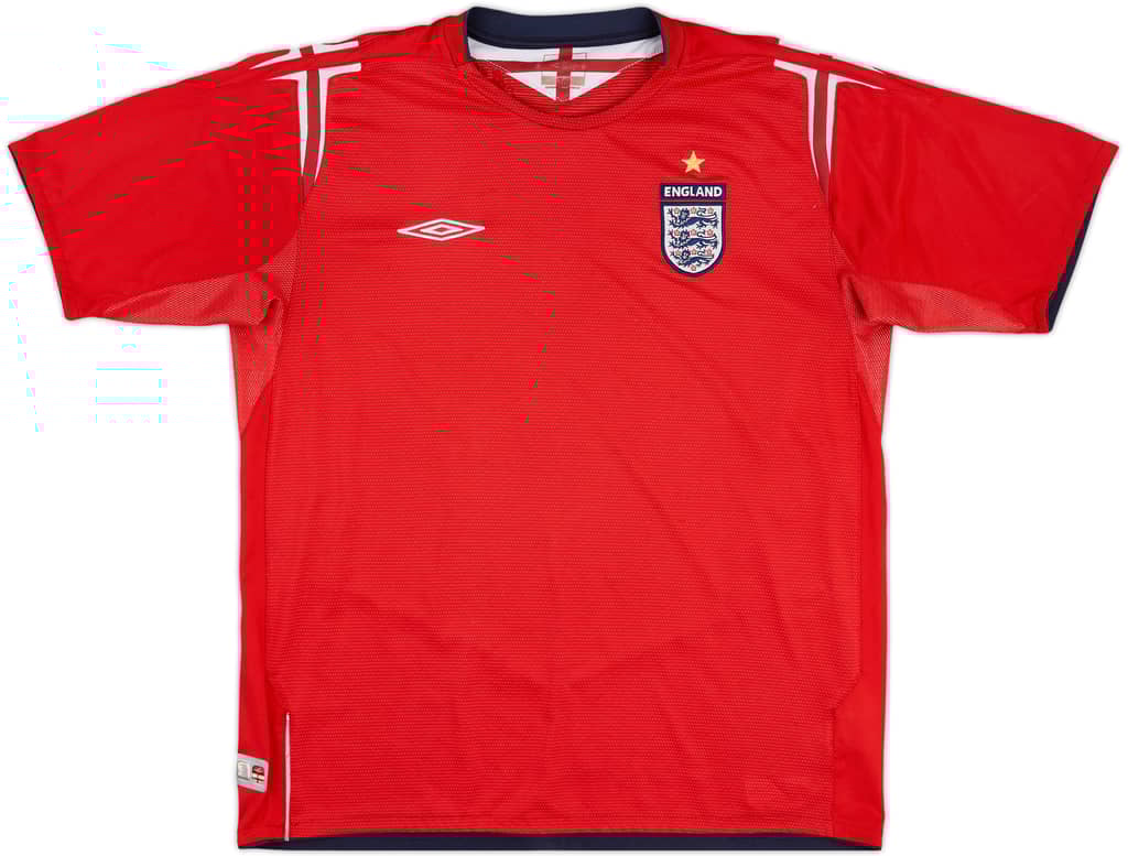2004-06 England Away Shirt - 4/10 - (XL)