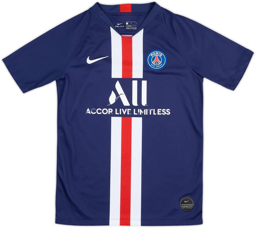 2019-20 Paris Saint-Germain Home Shirt - 5/10 - (L.Boys)