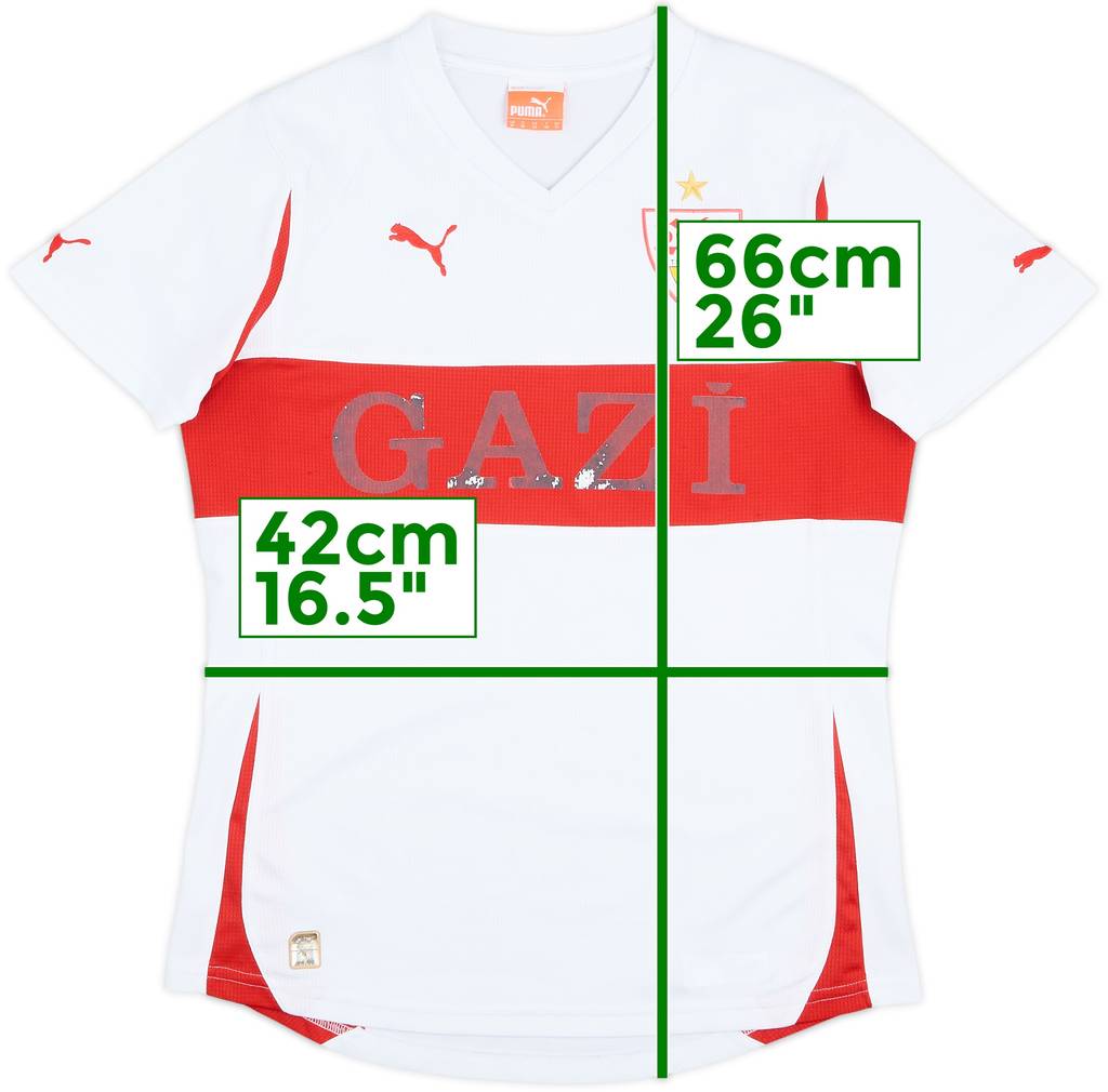 2010-11 Stuttgart Home Shirt - 4/10 - (Women's M)