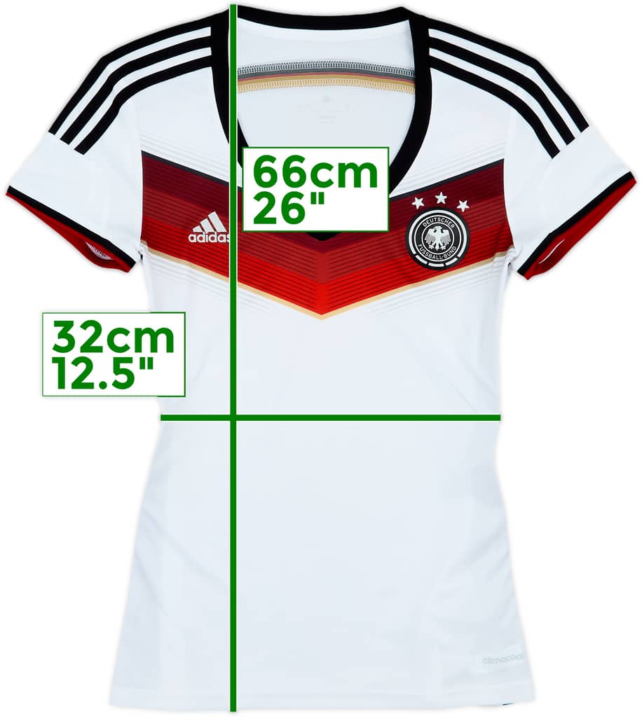 2014-15 Germany Home Shirt - 8/10 - (Women's S)