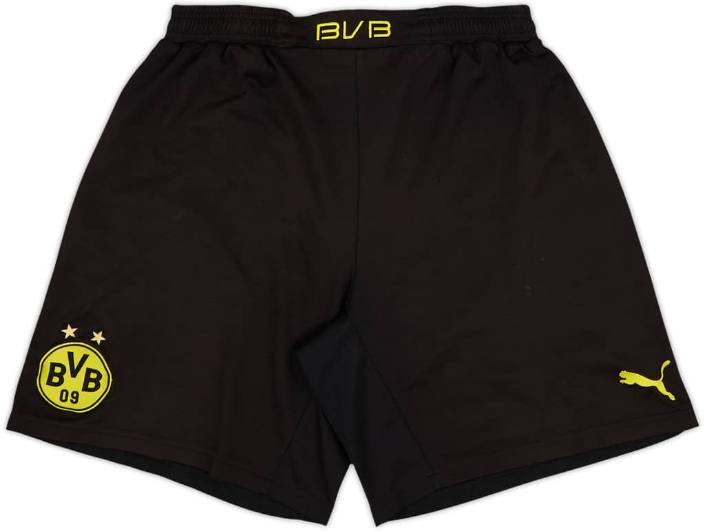 2014-15 Borussia Dortmund Home Shorts - 8/10 - (M)