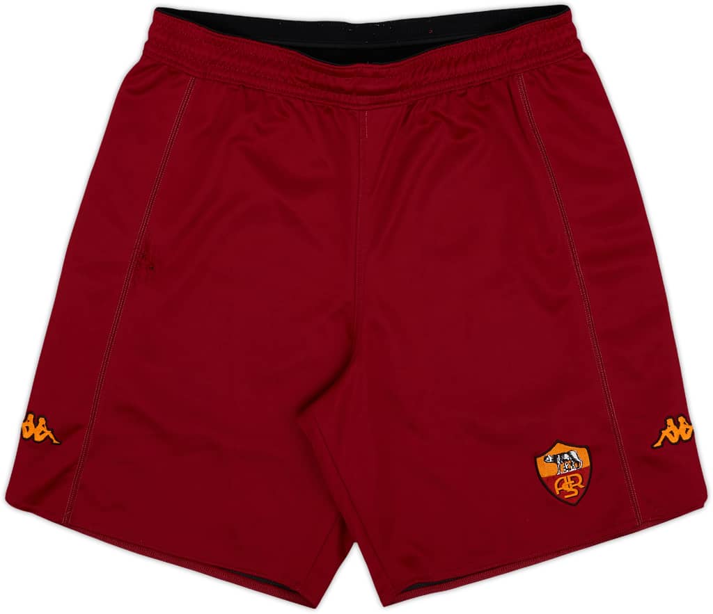 2002-03 Roma European Home Shorts - 6/10 - (3XL)