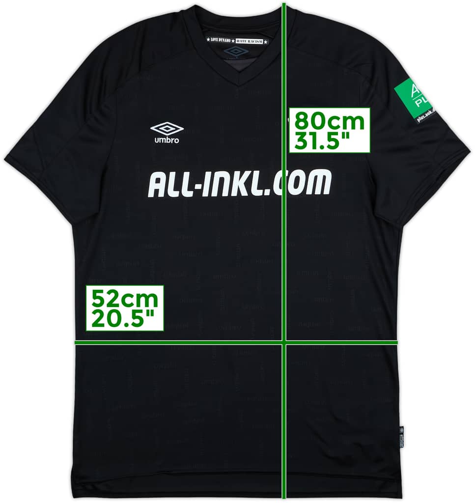 2021-22 Dynamo Dresden Away Shirt - 9/10 - (XL)