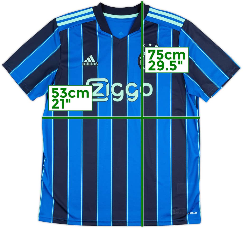 2021-22 Ajax Away Shirt - 8/10 - (L)