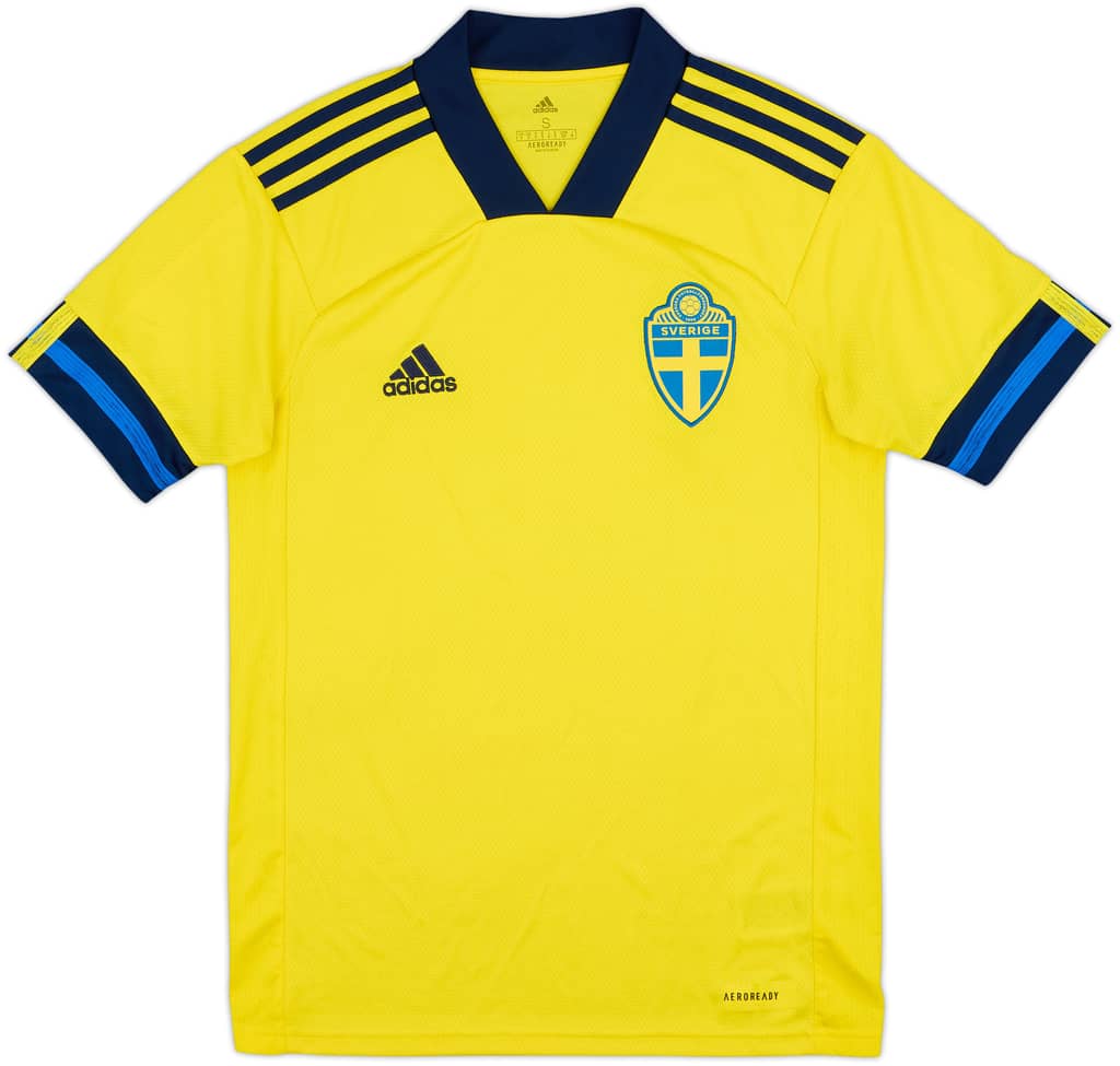 2020-21 Suecia Camiseta de local - 9/10 - (S)