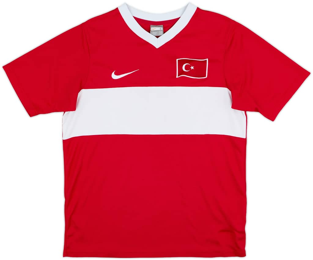 2008-10 Turkey Basic Home Shirt - 8/10 - (S)