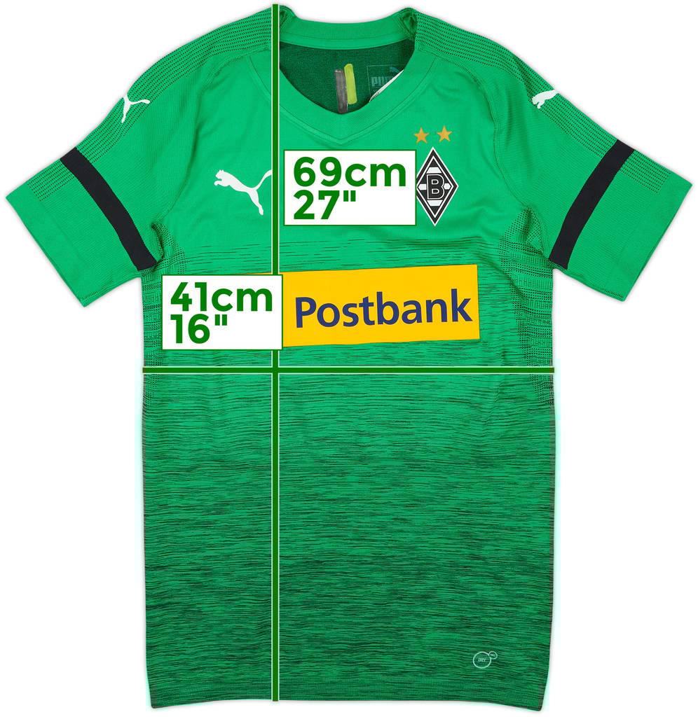 2018-19 Borussia Monchengladbach Authentic Third Shirt - 8/10 - (M)