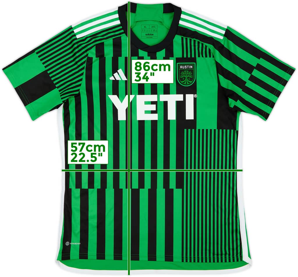 2023 Austin FC Home Shirt - 8/10 - (XL)
