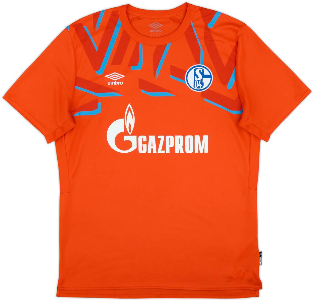 2019-20 Schalke GK S/S Shirt - 9/10 - (XL)