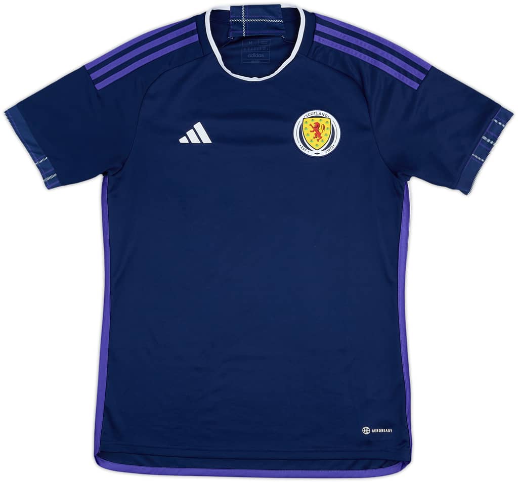2022-23 Scotland Home Shirt - 8/10 - (M)