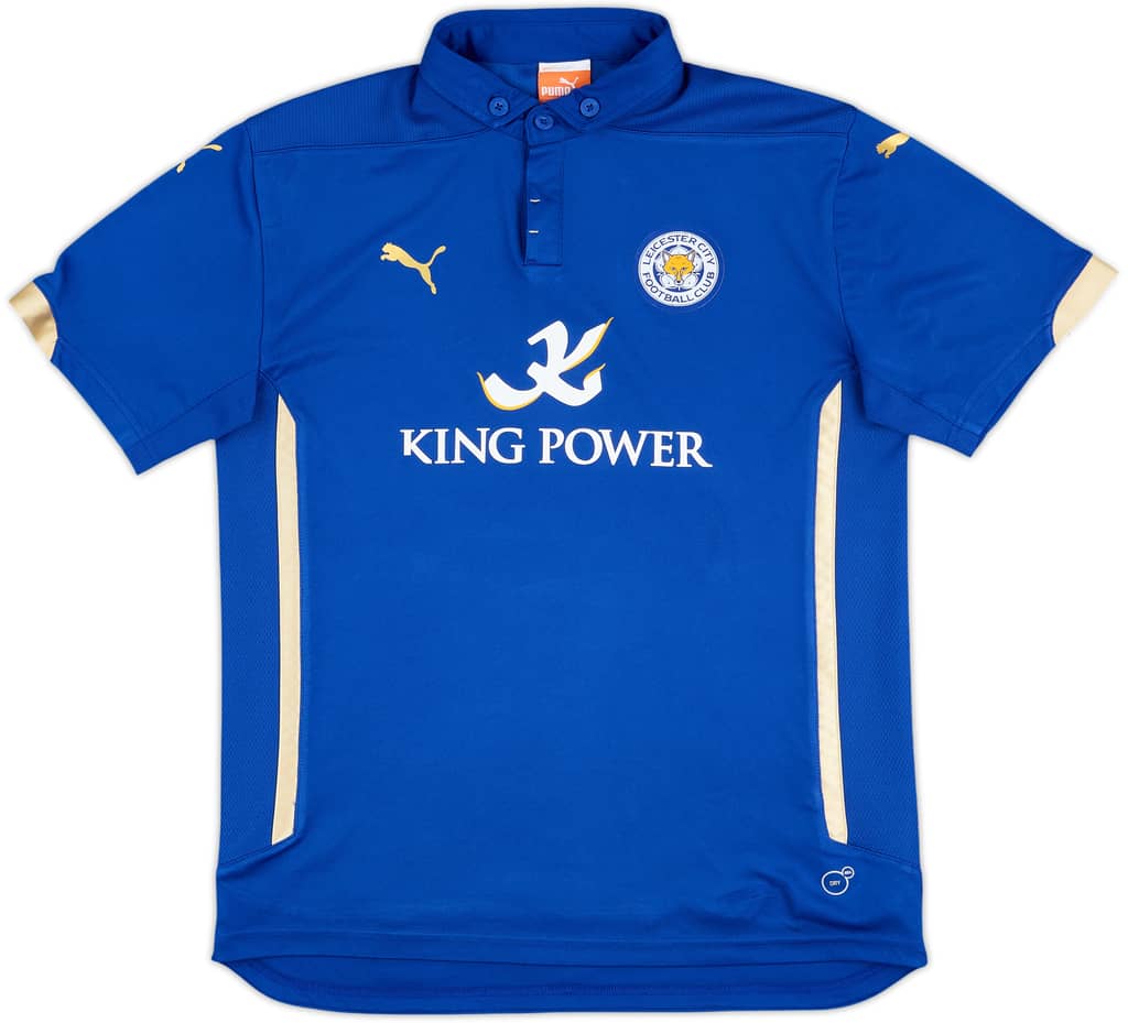 2014-15 Leicester Home Shirt - 8/10 - (XL.Boys)