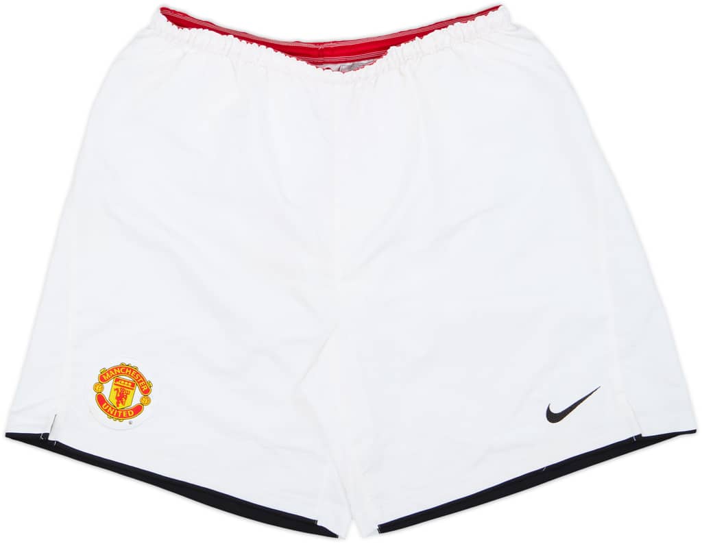 2008-09 Manchester United Home Shorts - 7/10 - (L)