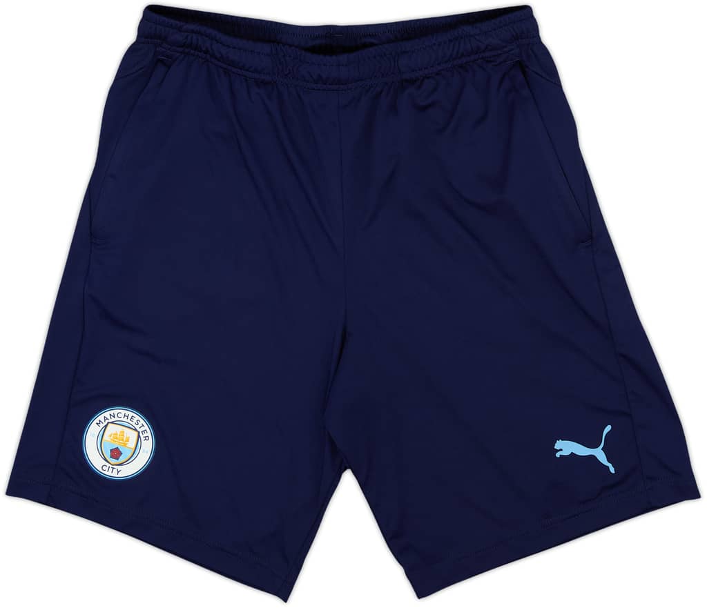 2019-20 Manchester City Puma Training Shorts - 10/10 - (M)