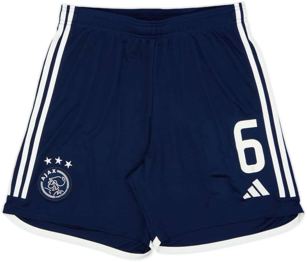 2023-24 Ajax Player Issue Away Shorts #6 - 9/10 - (L)