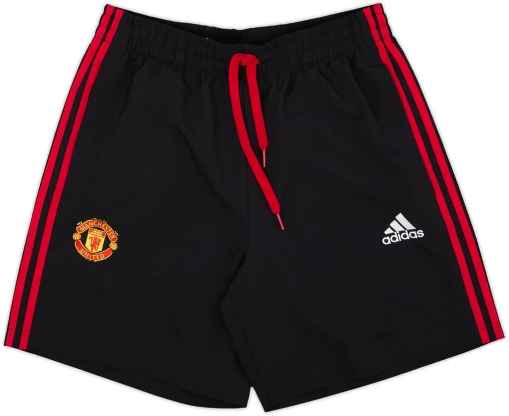 2023-24 Manchester United adidas Training Shorts - 8/10 - (M)